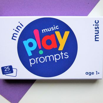 Music Play Prompts Activity Cards Mini Pack, 3 of 6