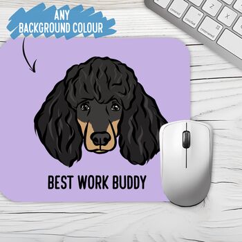 Personalised Poodle Computer Mouse Mat, 2 of 4