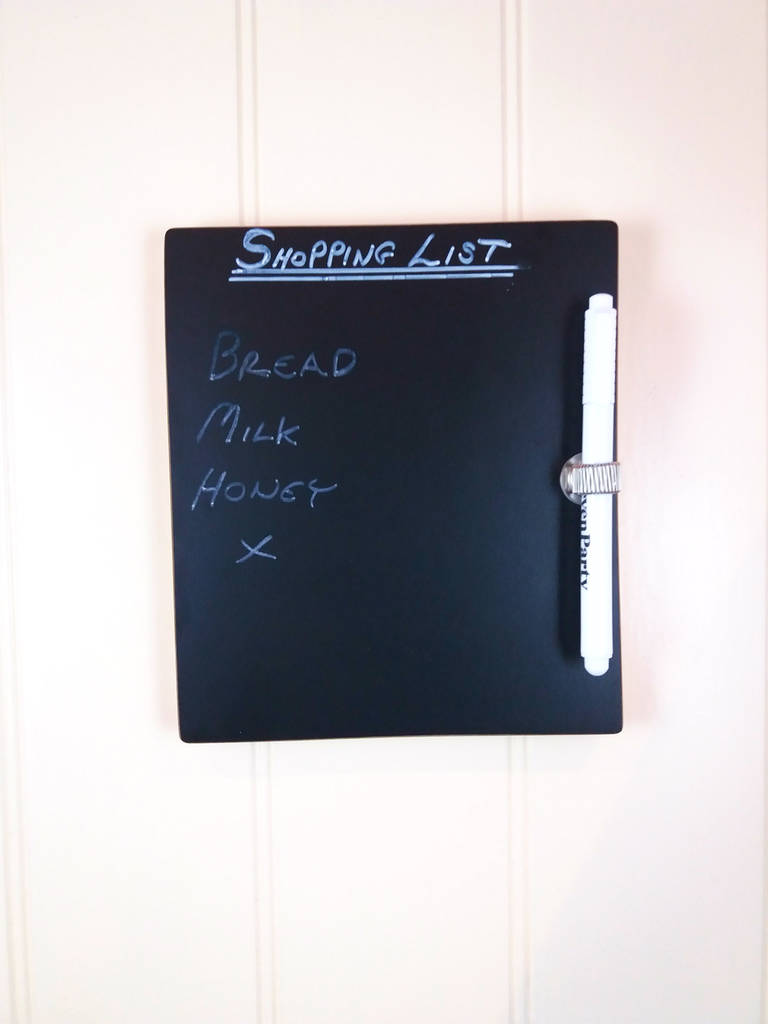 blackboard / kitchen message board a5 or a4 size by lola ...
