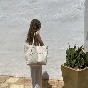 Personalised Large Tote Bag, 3 of 5