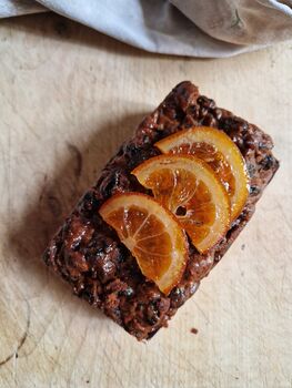 Chocolate Orange And Amaretto Fruit Cake 500g Gf, 3 of 3