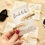 Hen Do Hair Gold And Silver Clips Hen Party Favour Party Bag Filler, thumbnail 4 of 10