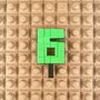 Personalise Cake Number For A Block Mining Fan, thumbnail 4 of 8