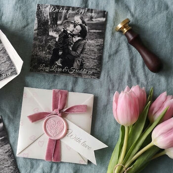 Personalised Mother's Day Vellum Photo Keepsake, 6 of 7