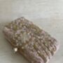 Pink Handcrafted Embroidered Rectangular Clutch Purse, thumbnail 8 of 10