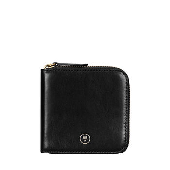 Ladies Square Leather Zipped Wallet 'Forino', 3 of 12