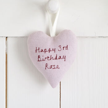 Personalised Age Birthday Heart Gift For Her, 3 of 12