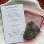 African Bloodstone Smoothstone Protection Crystal Gift, thumbnail 2 of 11
