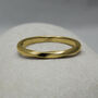 18ct Yellow Gold Twist Wedding Ring, thumbnail 4 of 4