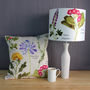 Mother's Day Botanical Flower, Floral Lampshade Gift, thumbnail 6 of 10