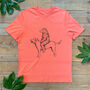 Bear And Labrador Organic T Shirt, thumbnail 5 of 6