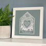 Personalised Grandparent Heart Of The Home Framed Print, thumbnail 4 of 7