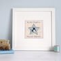Personalised New Baby Boy / Christening Picture Gift, thumbnail 5 of 12