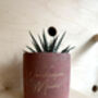 Personalised Concrete Planter With Plant, thumbnail 4 of 7
