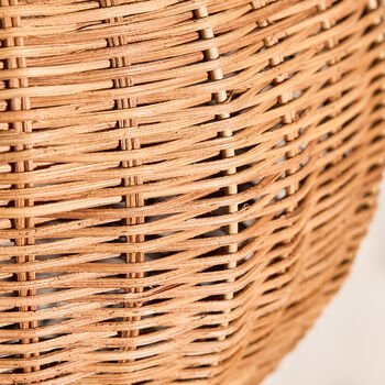 Guthrie Round Wicker Pendant Light Shade, 4 of 5