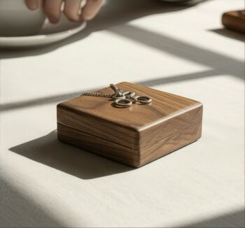 Personalised Cycling Necklace | Walnut Presentation Box, 9 of 12