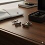 Personalised Bicycle Chain Link Cufflinks, thumbnail 1 of 12