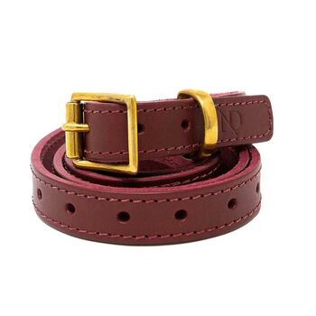 Leather Multiple Size Skinny Belt, 10 of 12