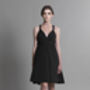 Black Multiway Knee Length Dress, thumbnail 7 of 8
