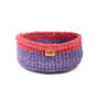 Jukumu: Red And Dusky Pink Bread Basket, thumbnail 2 of 5
