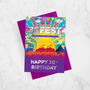 30 Fest Festival Theme 30th Birthday Card 30 Fest, thumbnail 1 of 2