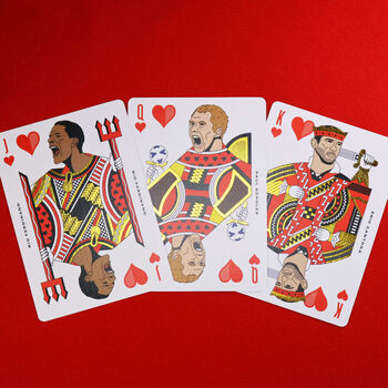 Man United Playing Cards, 7 of 12