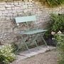 French Folding Bistro Bench, thumbnail 1 of 1