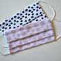 Fabric Face Mask With Pocket For Filter, thumbnail 6 of 7