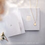 Vegan Pearl Rope Chain Earrings, thumbnail 5 of 5