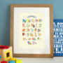 Personalised My First Alphabet Print, thumbnail 3 of 6