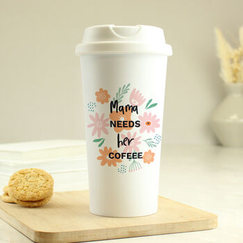 Personalised Floral Travel Mug, 9 of 9