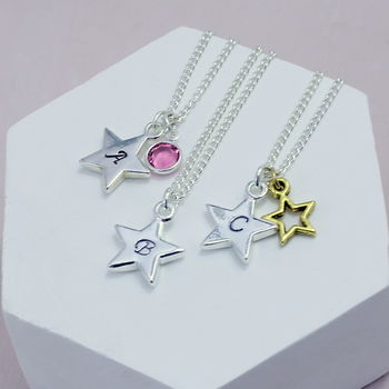 Personalised Star Charm Necklace, 5 of 12
