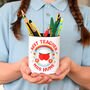 Personalised Retro Pen Pot For Teacher, thumbnail 5 of 6