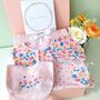 New Baby Girl Floral Outfit Gift Hamper, thumbnail 2 of 10