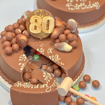 80th Birthday Smash Cake, 2 of 7