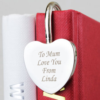 Personalised Heart Bookmark, 2 of 7