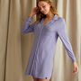 Bamboo Nightshirt In Lavender, thumbnail 1 of 4