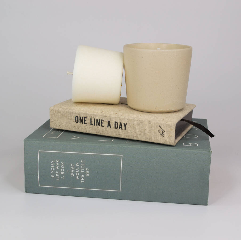 Natural Wax And Essential Oil Scented Candle Refill By Keep Candles