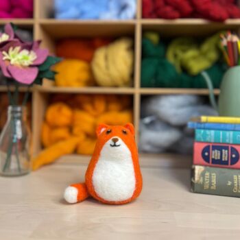 Little Fox Needle Felting Craft Kit, 2 of 3