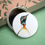 Inky Penguin Compact Pocket Mirror, thumbnail 1 of 3