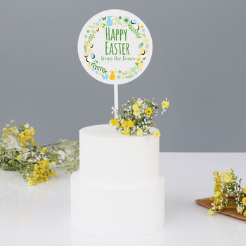 Easter Wreath Cake Topper, 4 of 5