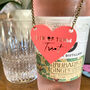 Personalised Teacher Bottle Tag Gift, thumbnail 5 of 6