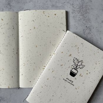 Personalised Specked Illustrated Hobby Pocket Notebook, 2 of 3