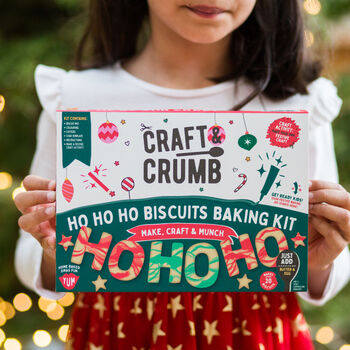 Christmas Ho Ho Ho Bake And Craft Kit, 4 of 10