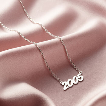 Birth Year Necklace, 3 of 8