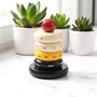 Scandinavian Style Rotating Wood Desk Calendar, thumbnail 6 of 9