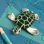 Baby Sea Turtle Needle Felting Kit, thumbnail 1 of 5