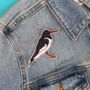 R.S.P.B. Oystercatcher Bird Sew On Patch, thumbnail 2 of 2