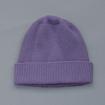 Lambswool Rib Beanie Hat In 14 Colours, 4 of 12