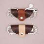 Personalised Leather Cable And Headphone Organisers Set, thumbnail 10 of 10